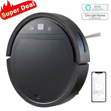 Robot Vacuum Cleaner 2500PA Smart Remote Control Wireless